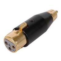 MCM 27-4170 ADAPTOR, RCA PLUG-3P XLR JACK