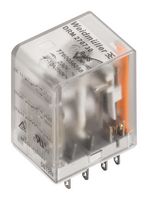 WEIDMULLER 7760056088. POWER RELAY, 4PDT, 5A, 24VDC, SOCKET