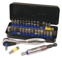 WIHA 76889 IMPACT GO BOX BIT SET, 32 PIECE.