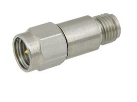 FAIRVIEW MICROWAVE SA18E-10. 10 DB FIXED ATTENUATOR SMA MALE PLUG TO SMA FEMALE JACK UP TO 18 GHZ RATED TO 2 WATTS, PASSIVATED STAINLESS STEEL BODY, 1.35 VSW