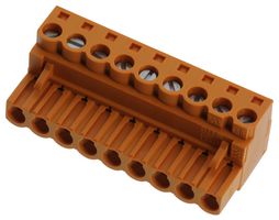 WEIDMULLER 1527160000 TERMINAL BLOCK, R/A HEADER, 9POS, 5.08MM