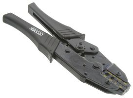 AMPHENOL RF 47-10180 CRIMP TOOL W/DIE SET, RATCHET,COAXIAL CA