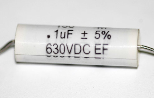 Polyester film capacitors